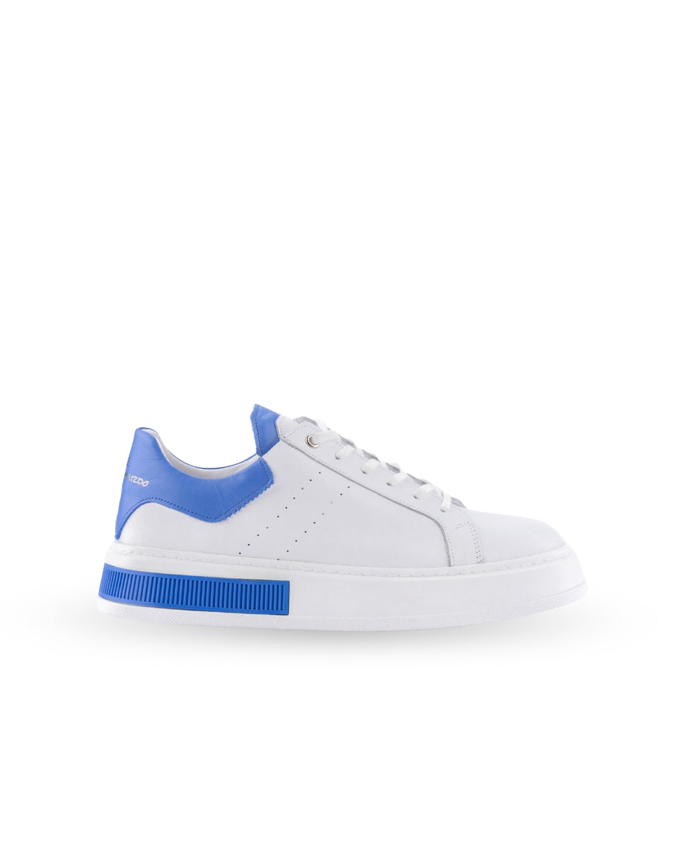 22065 WHITE-LEATHER – HI FASHION